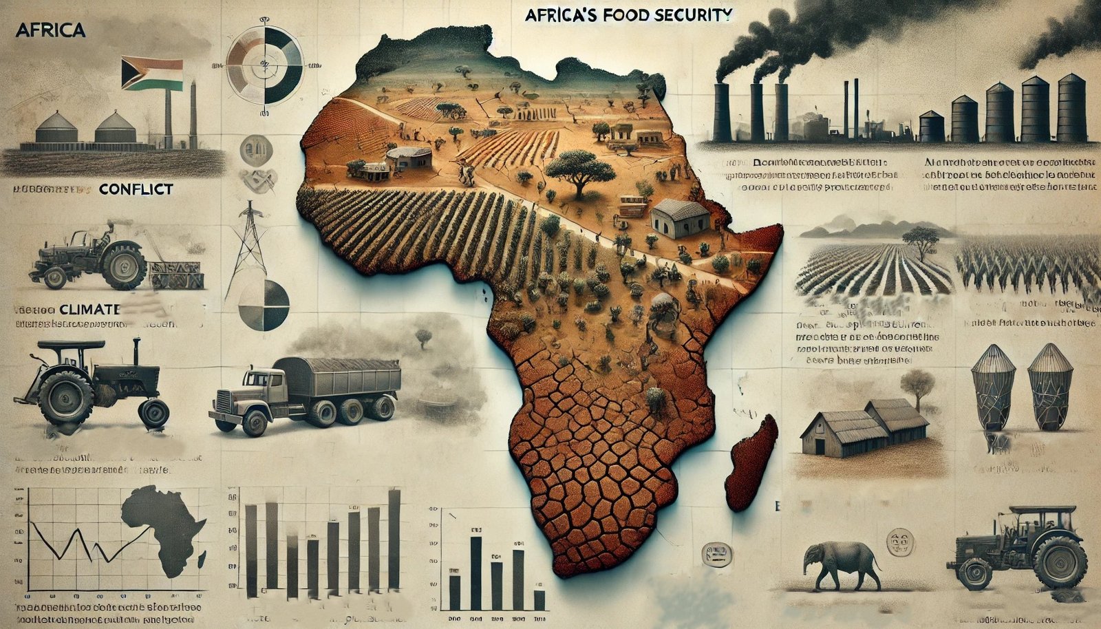 Illustration of Africa's Food Security